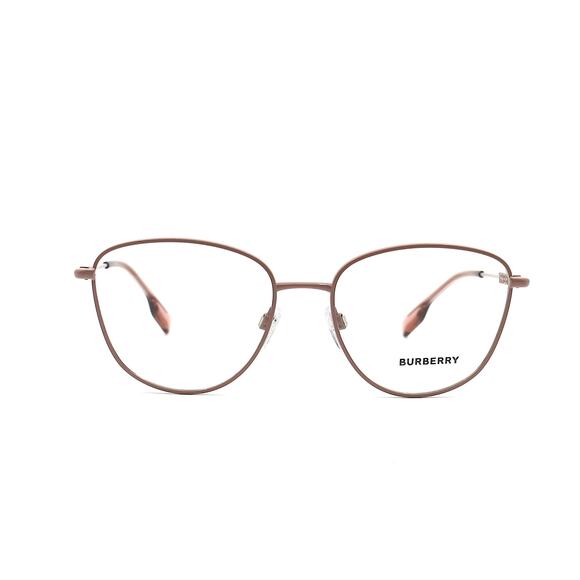 NEW BURBERRY VIRGINIA BE1376 1343 PINK AUTHENTIC EYEGLASSES FRAME - Picture 4 of 15